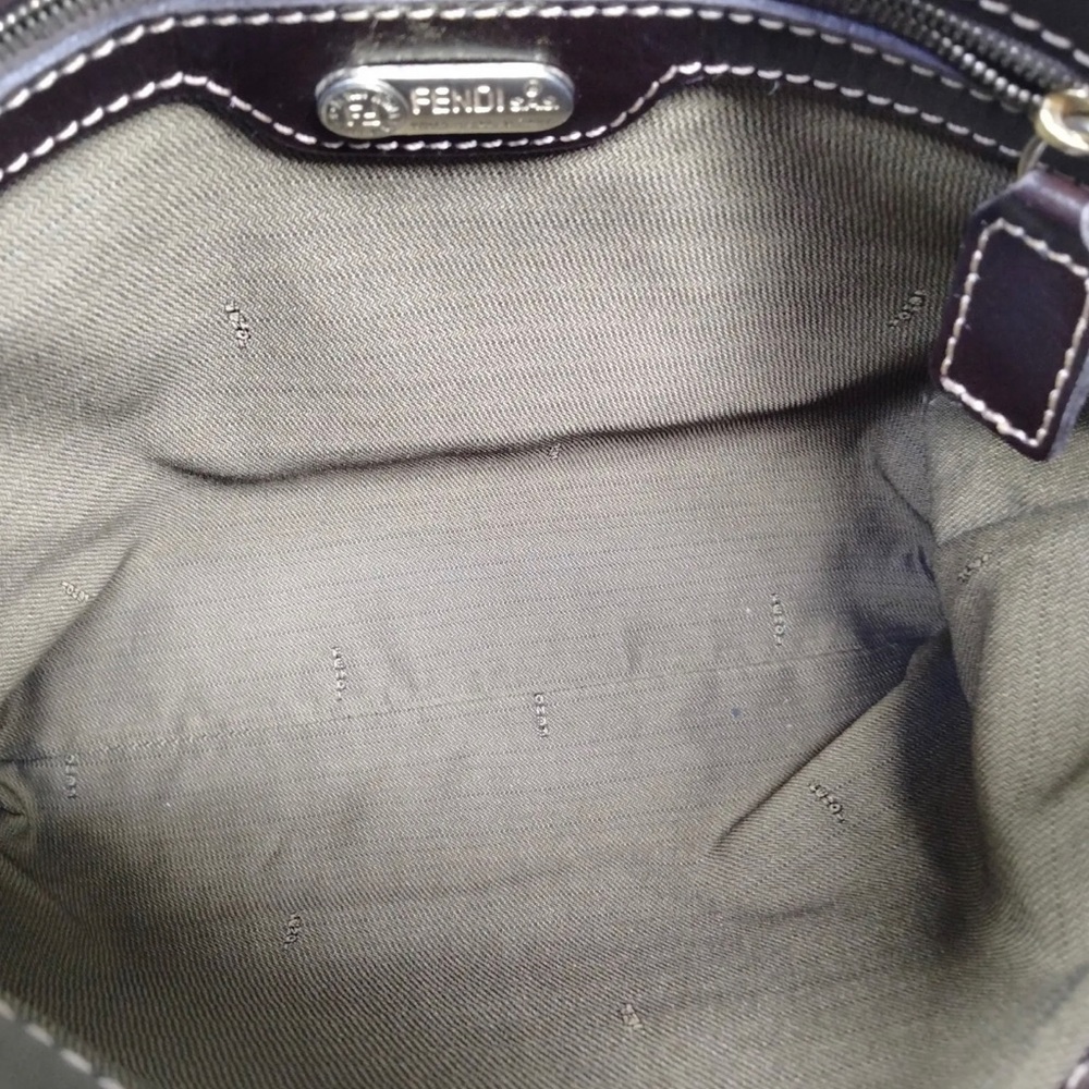 Fendi Zucca Tassel Shoulder Bag - Picture 10 of 12